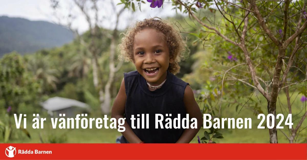 Movehome stödjer Rädda Barnen