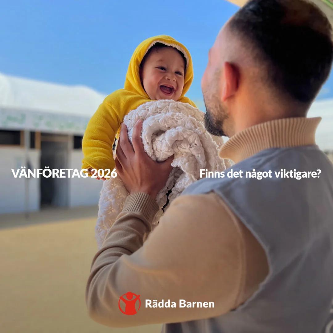 Trivselhus/Movehome stödjer Rädda Barnen
