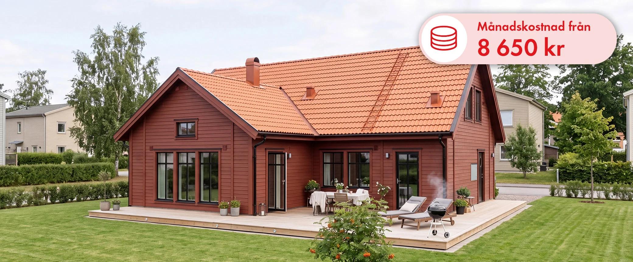 prisvärda nybyggda hus
