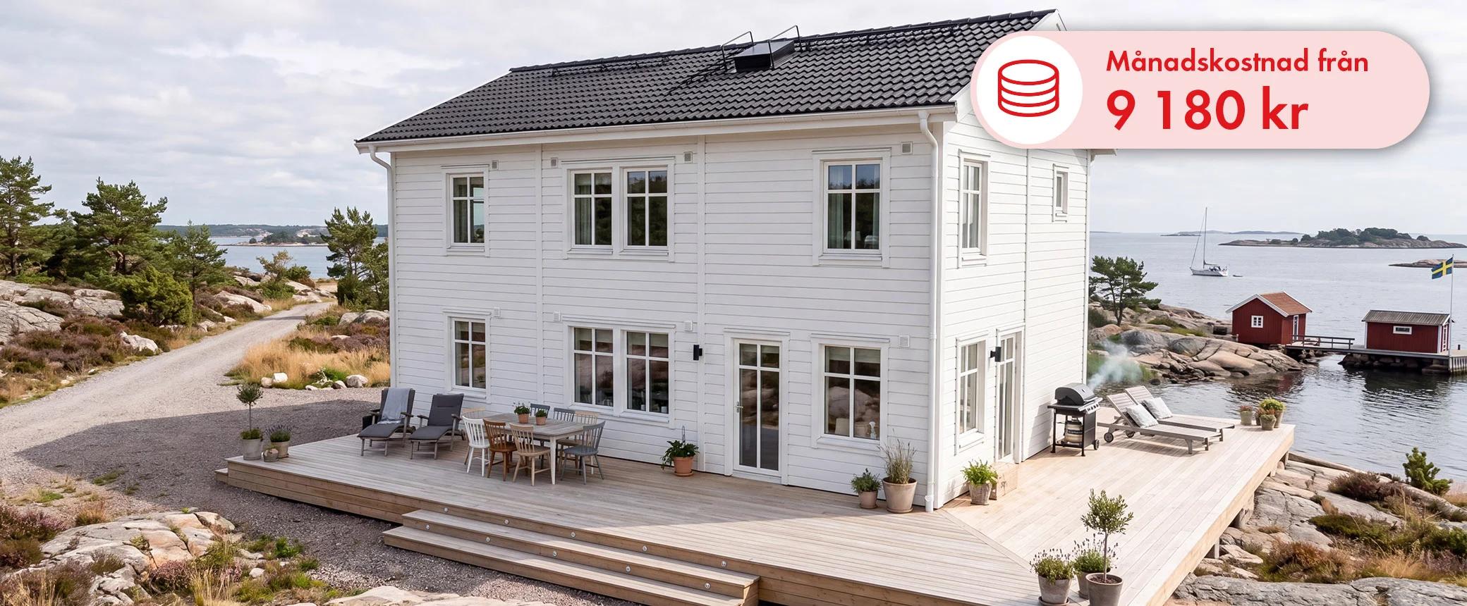 nyckelfärdigt tvåplanshus
