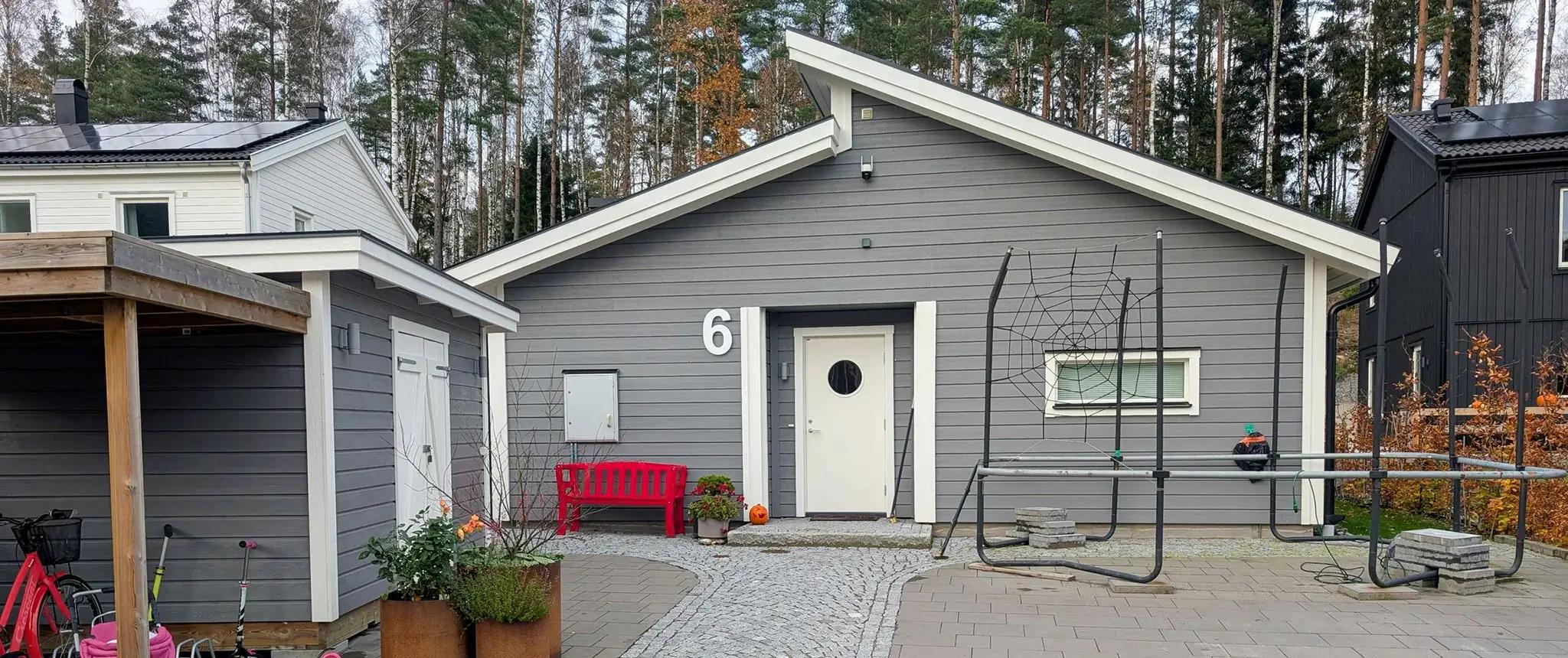 Visningshus Husknuten. Vi visar rymliga MOVE #206 | Movehome